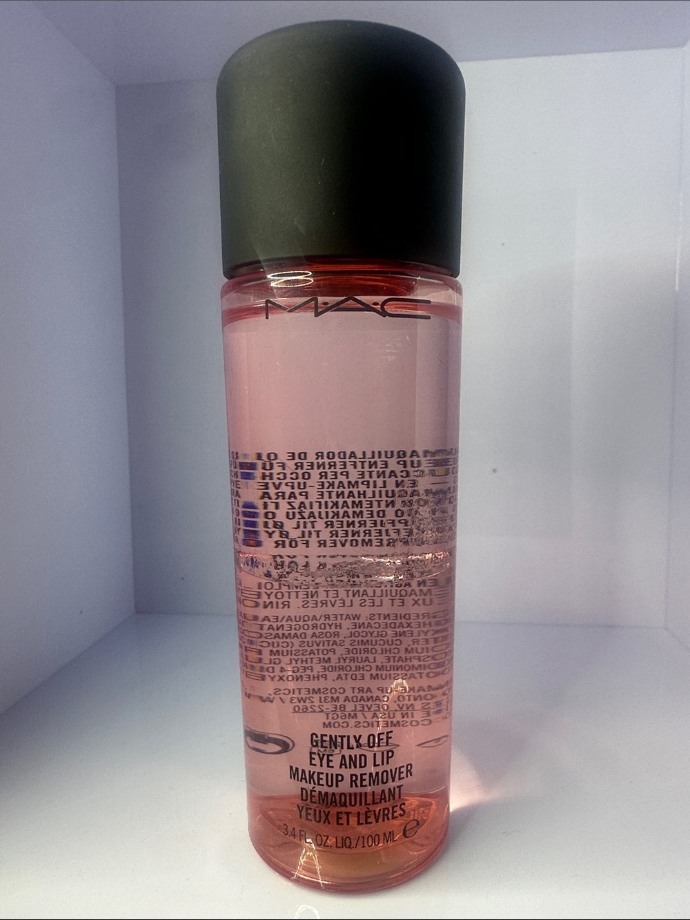 MAC Cosmetics Pink Gentle Eye & Lip Makeup Remover